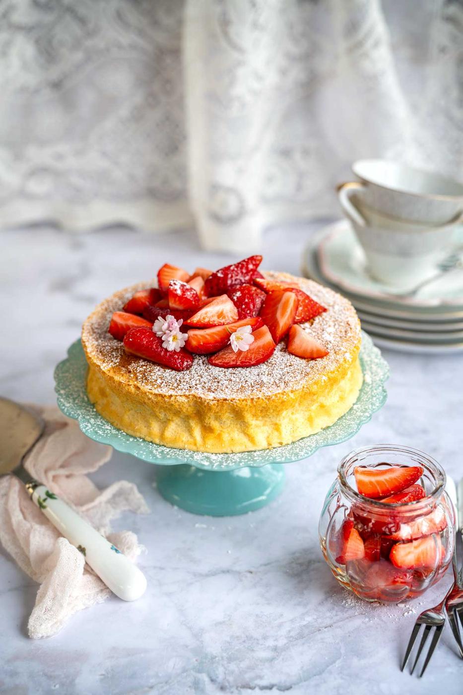 Easy Cloud Cake – Just 5 Ingredients!