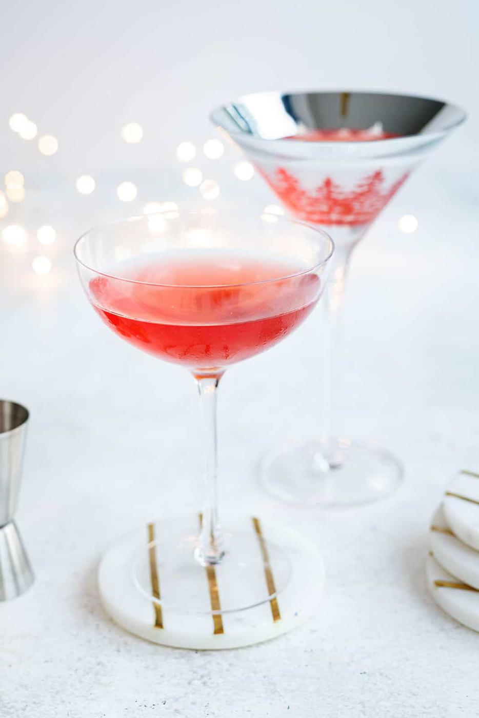 Cosmopolitan in a festive setting