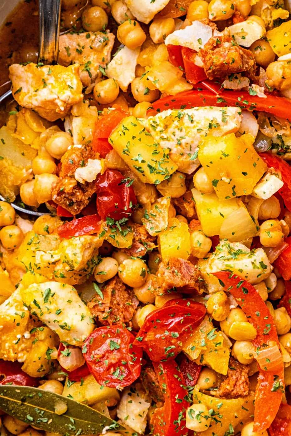 Cod and Chorizo Stew
