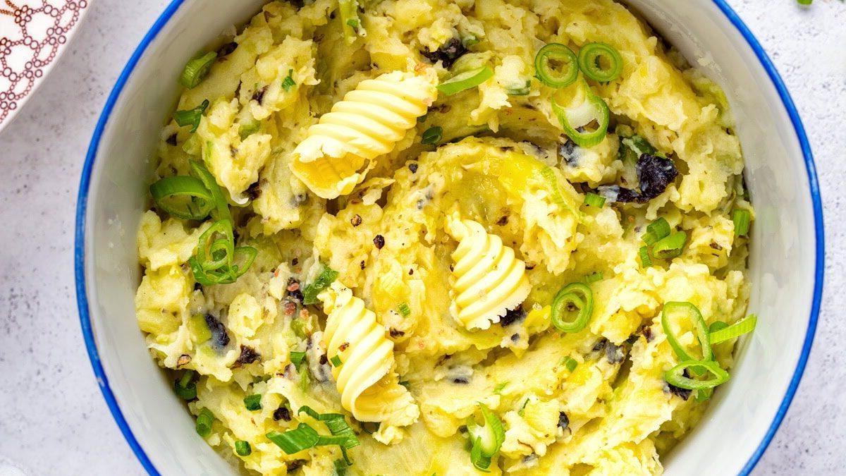 Colcannon Recipe (Irish Mashed Potatoes With Cabbage)