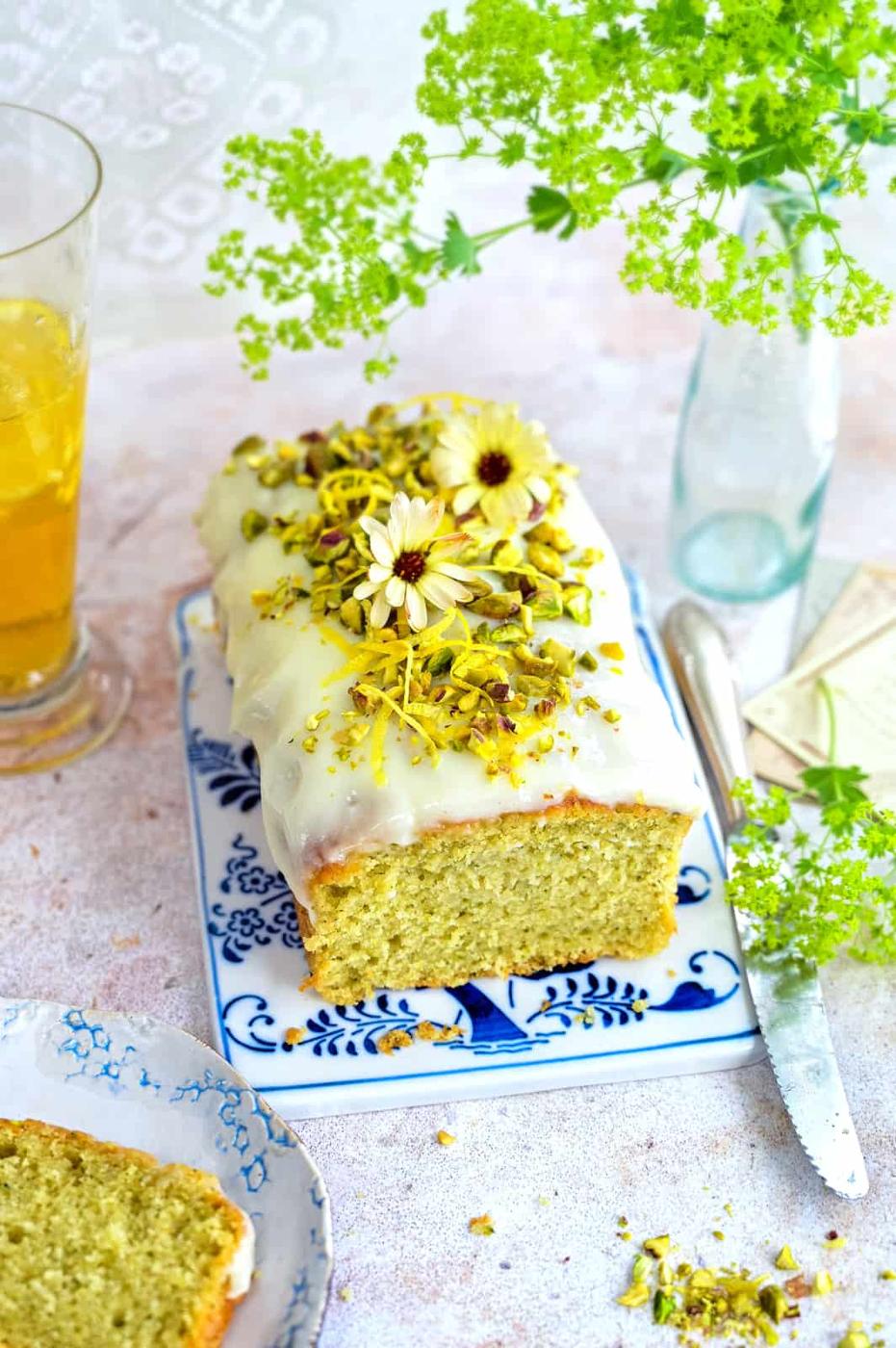 Lemon Zucchini Bread (Courgette Loaf Cake)