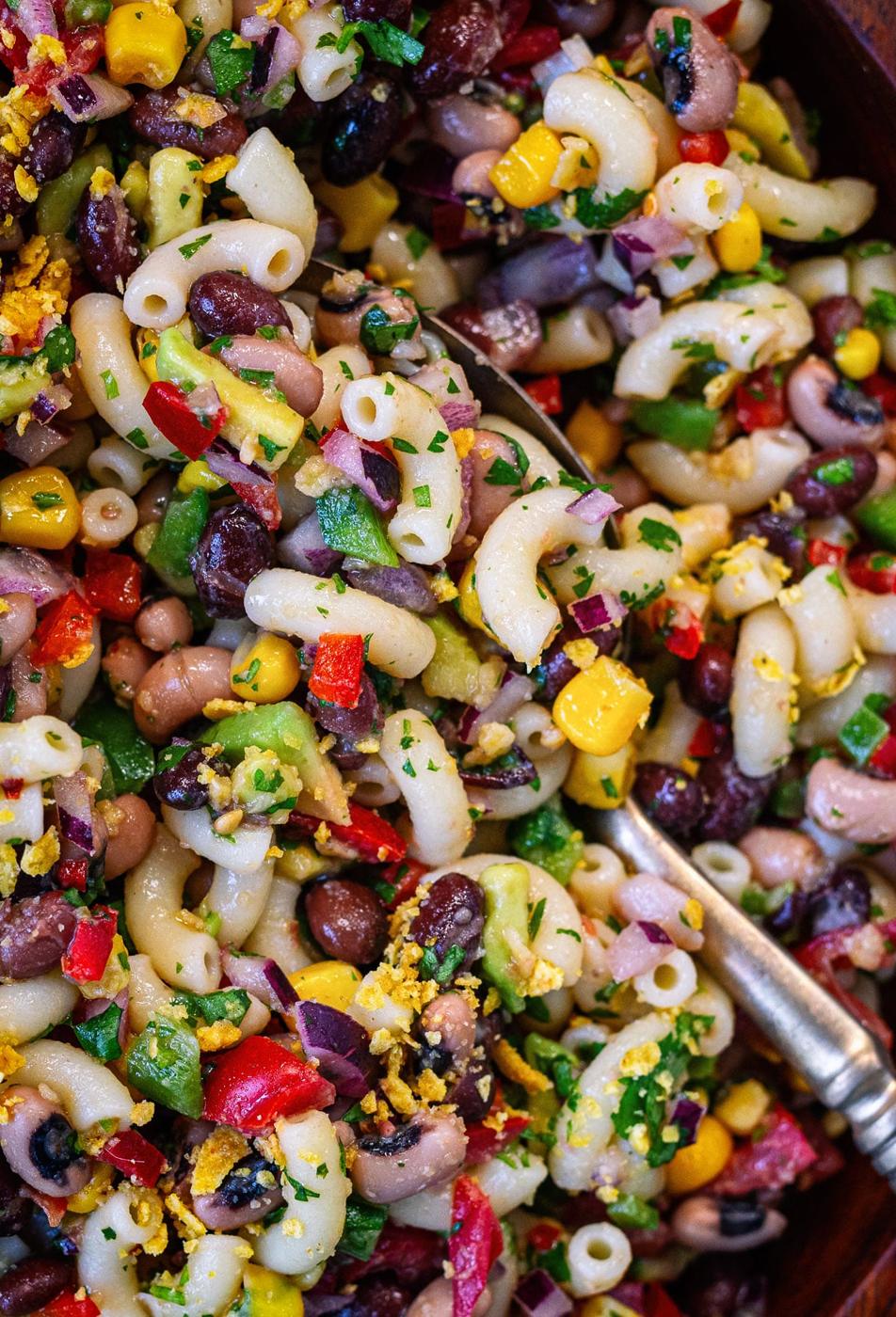 Cowboy Caviar Pasta Salad