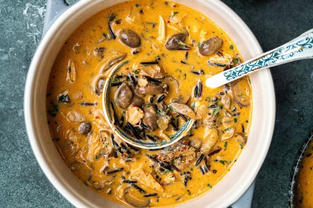 Creamy Chicken and Wild Rice Soup