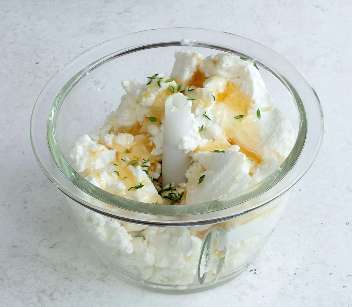 feta cheese filling for filo parcels