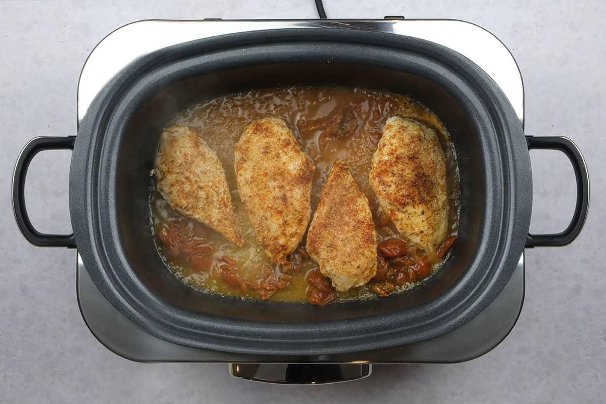 making marry me chicken in a crock pot
