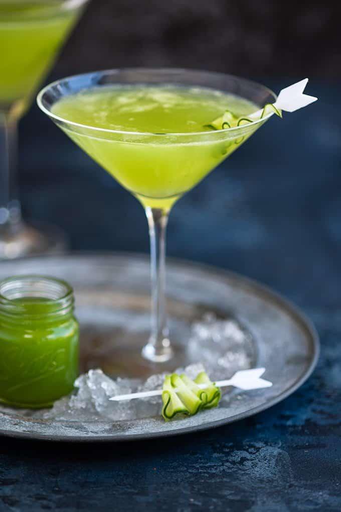 Refreshing Cucumber Martini