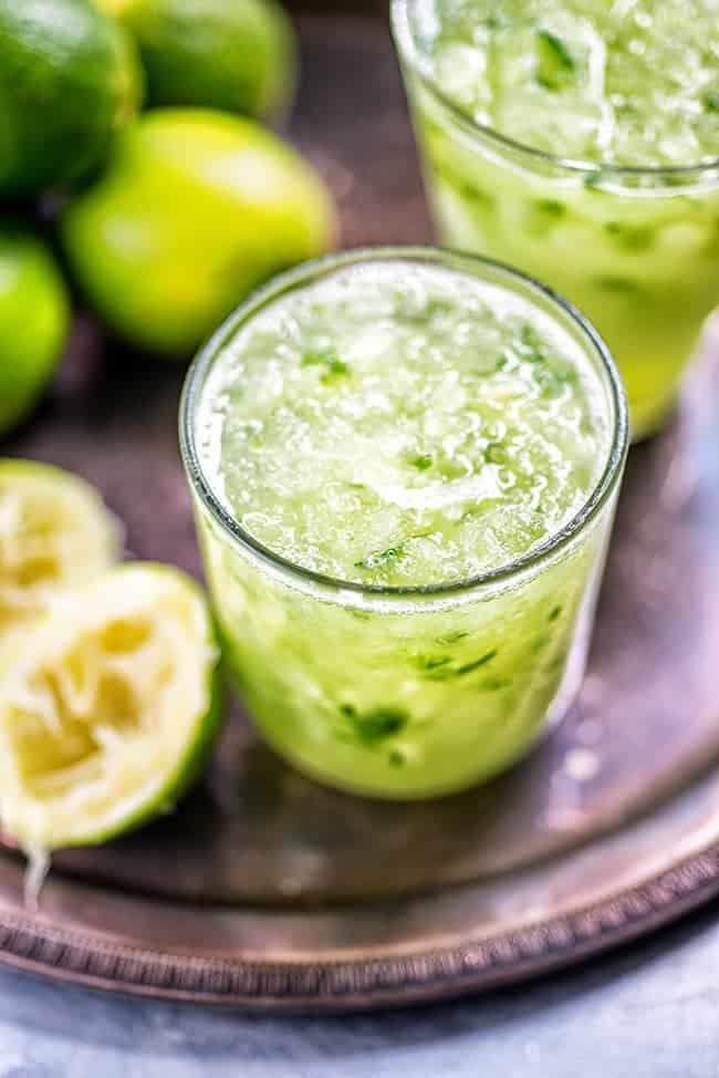 Nusde: Cucumber Lemongrass Caipirinha
