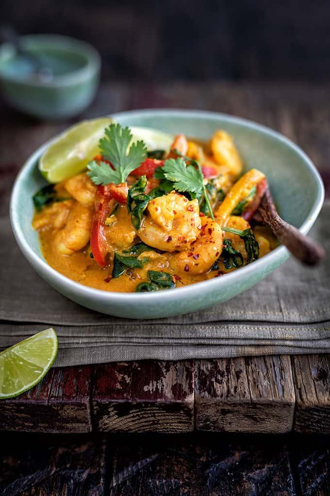 Quick and Easy Prawn Curry