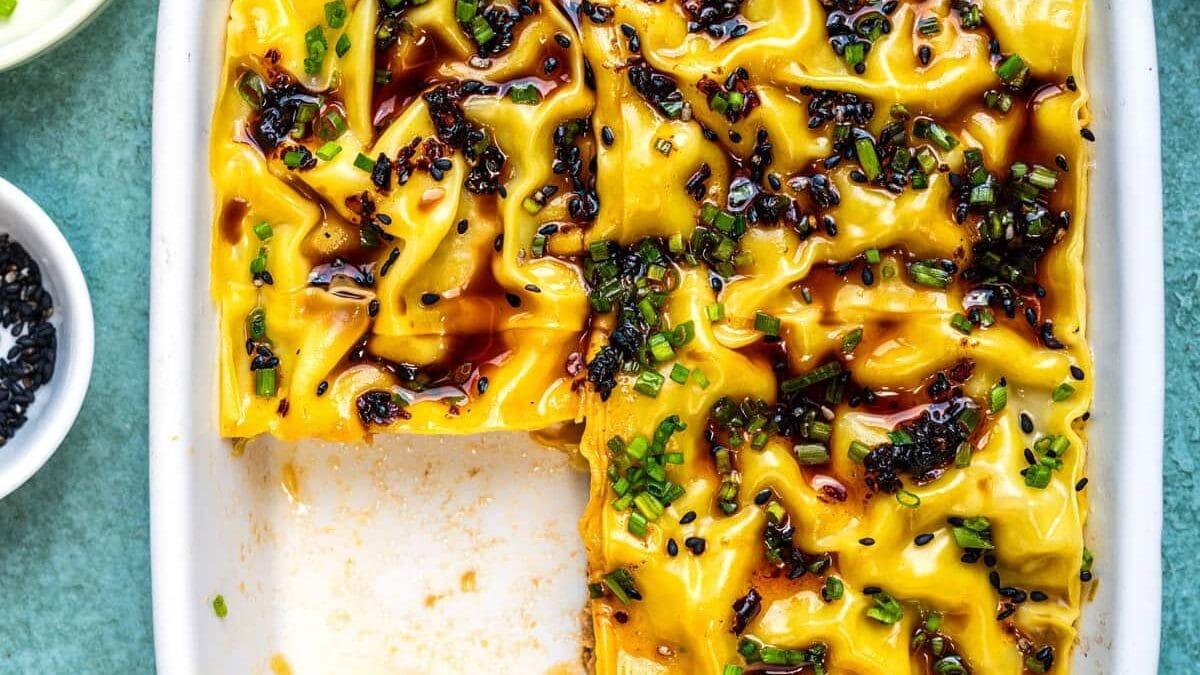 Dumpling Lasagna