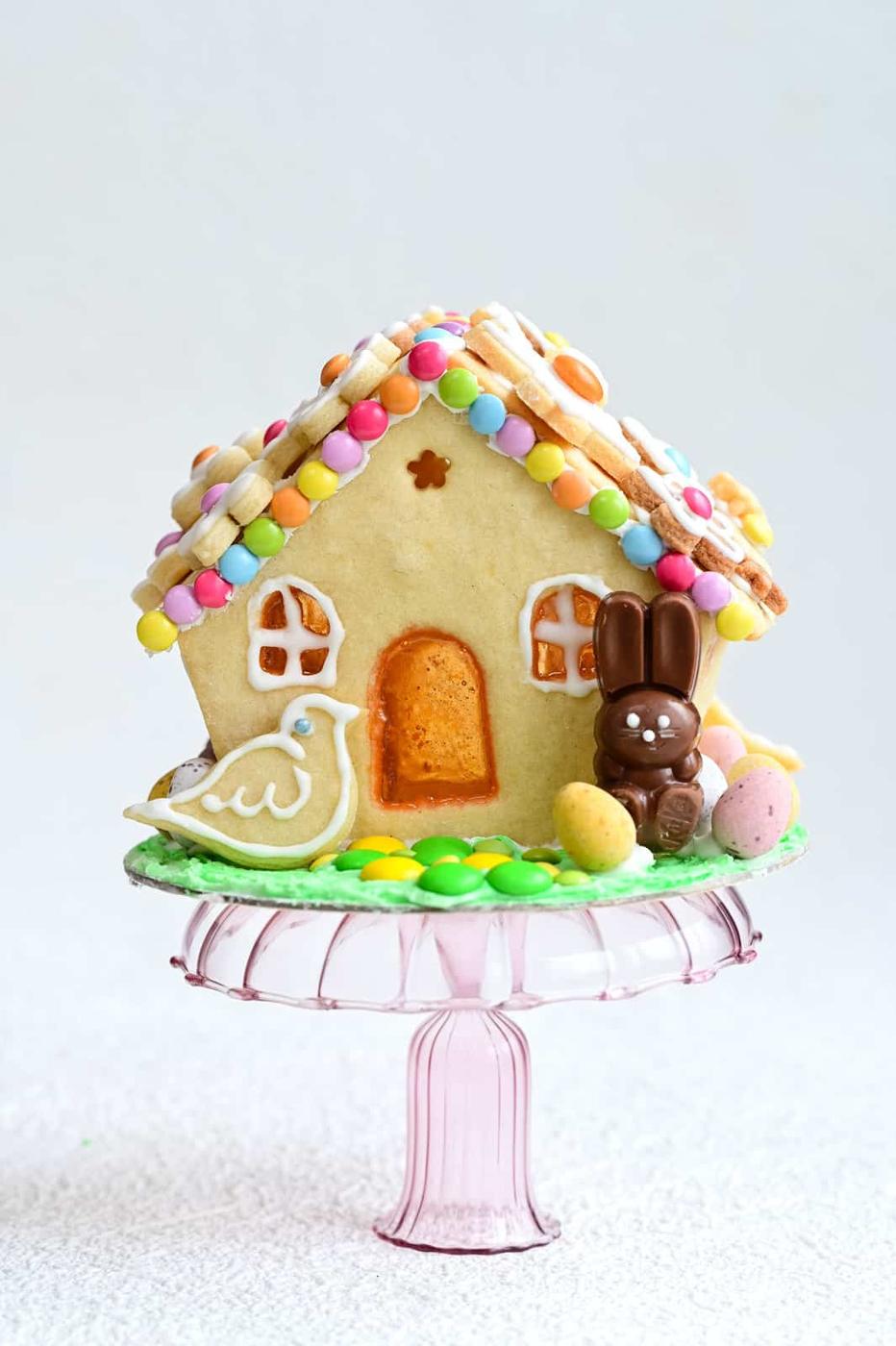 Easter Gingerbread House