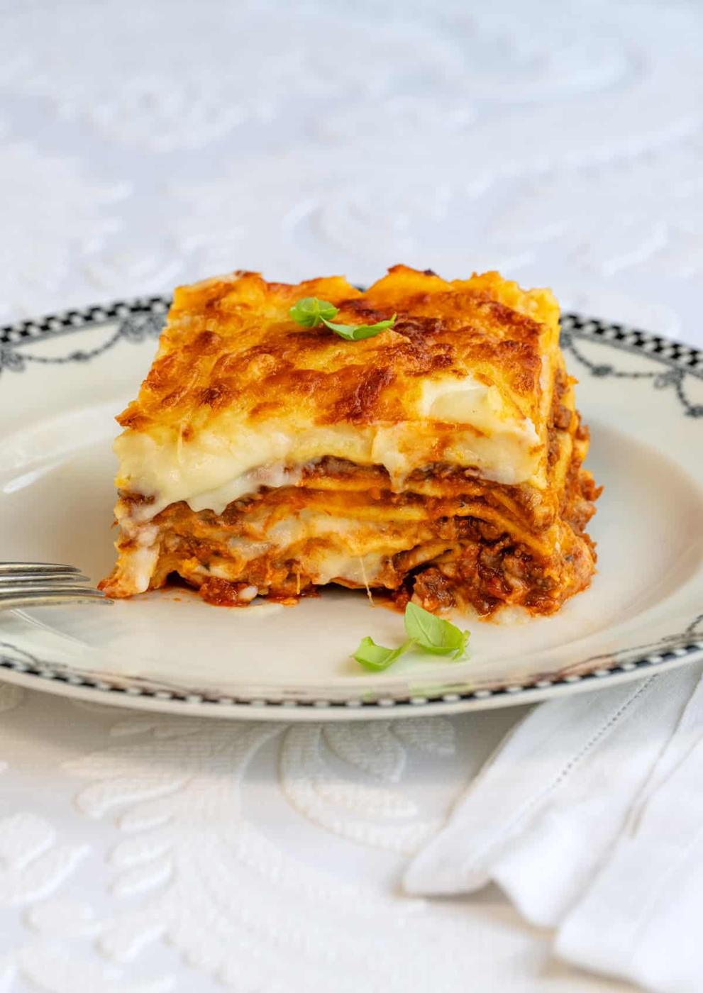 Easy Air Fryer Lasagna