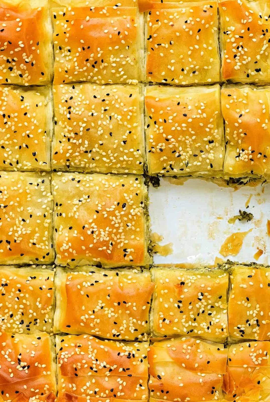Easy Spanakopita – Greek Spinach Pie