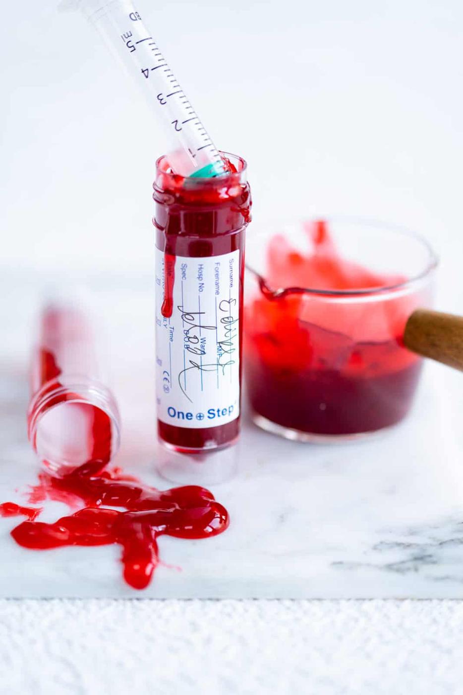 Edible Fake Blood – Perfect for Halloween!