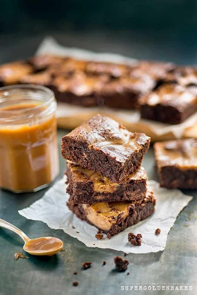 Espresso cheesecake brownies
