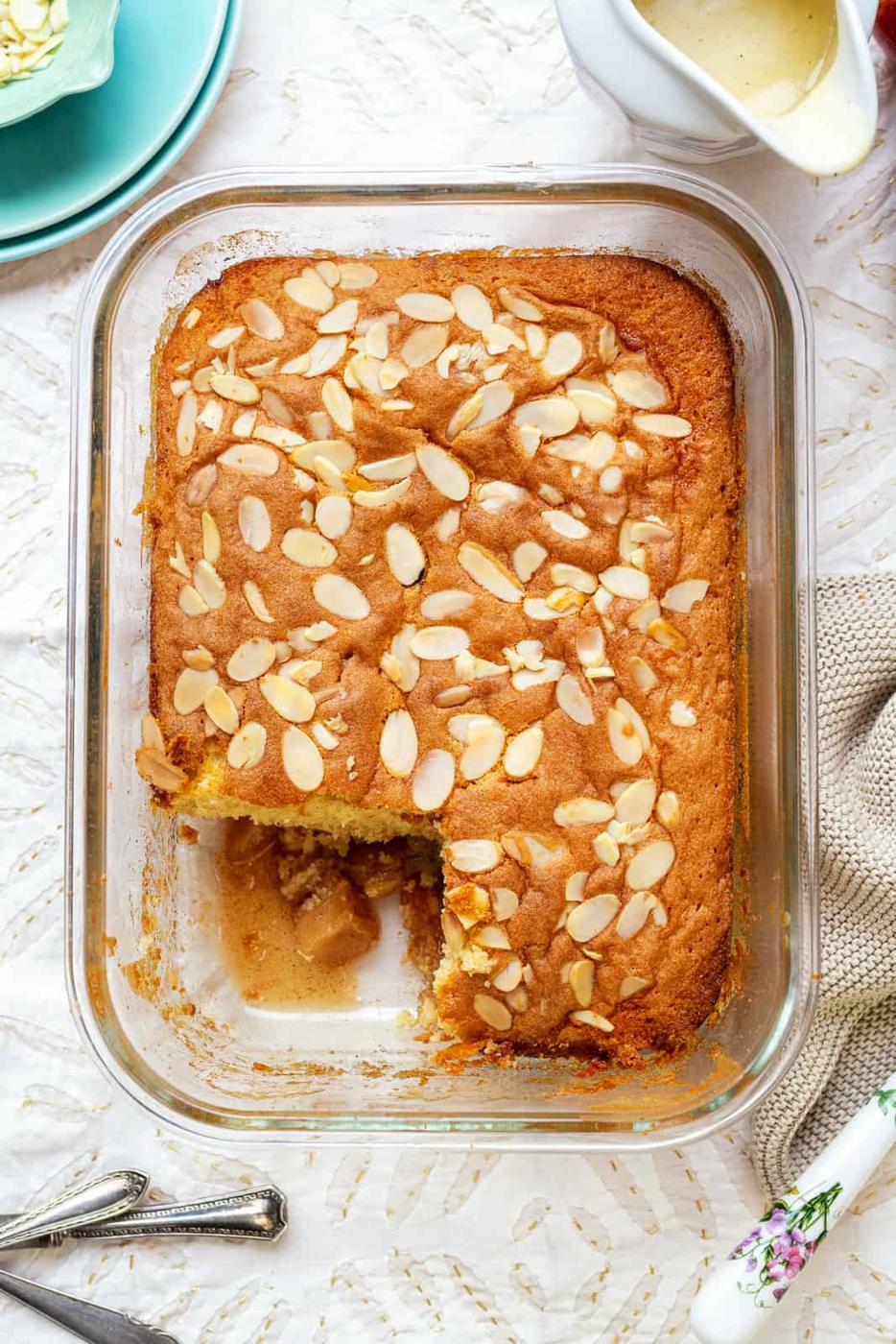 Eve’s Pudding – Apple Sponge Cake