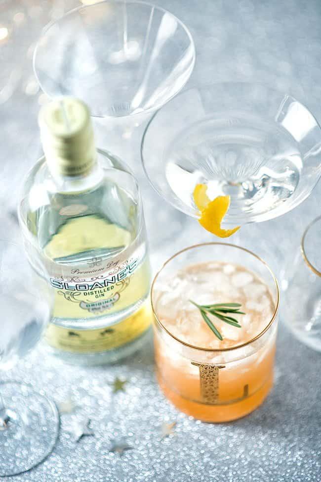 Festive Gin Cocktails