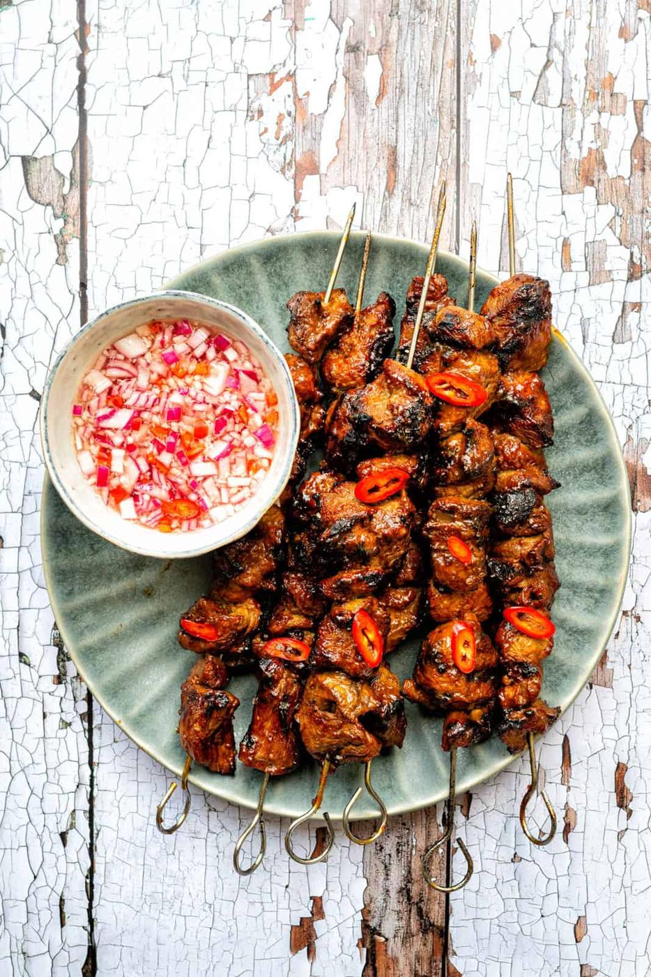 Filipino Style BBQ Lamb