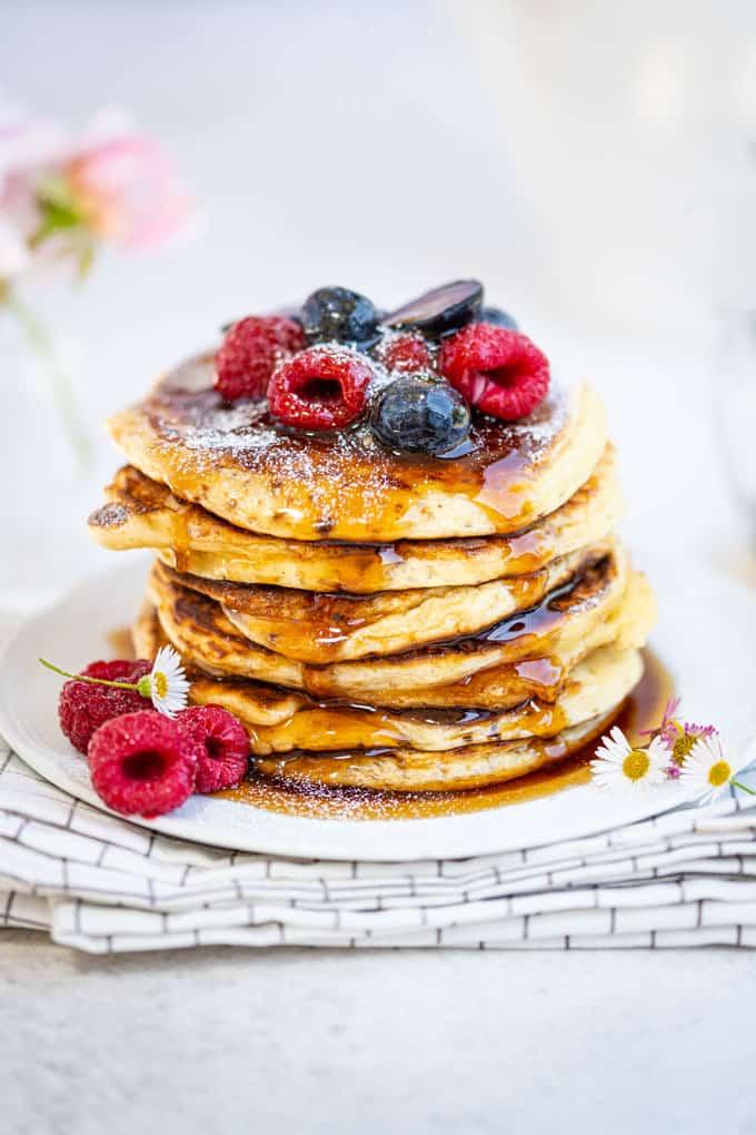 Fluffy American Pancakes | Slimming Friendly