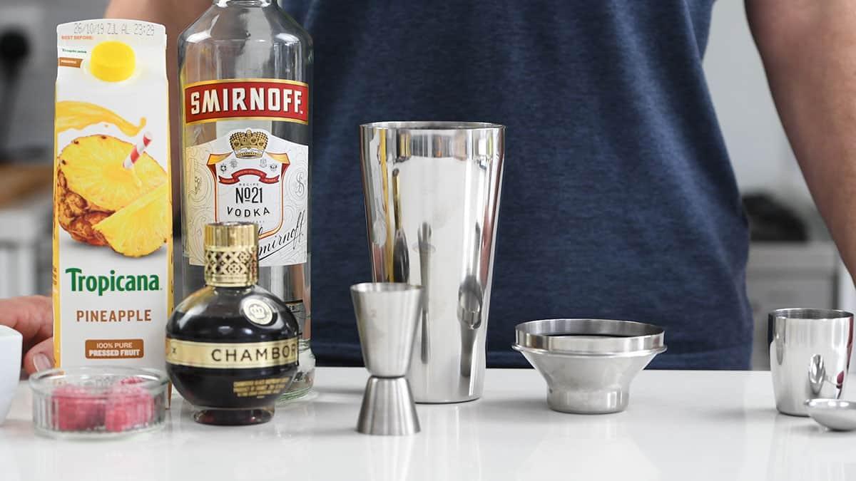 French Martini Ingredients