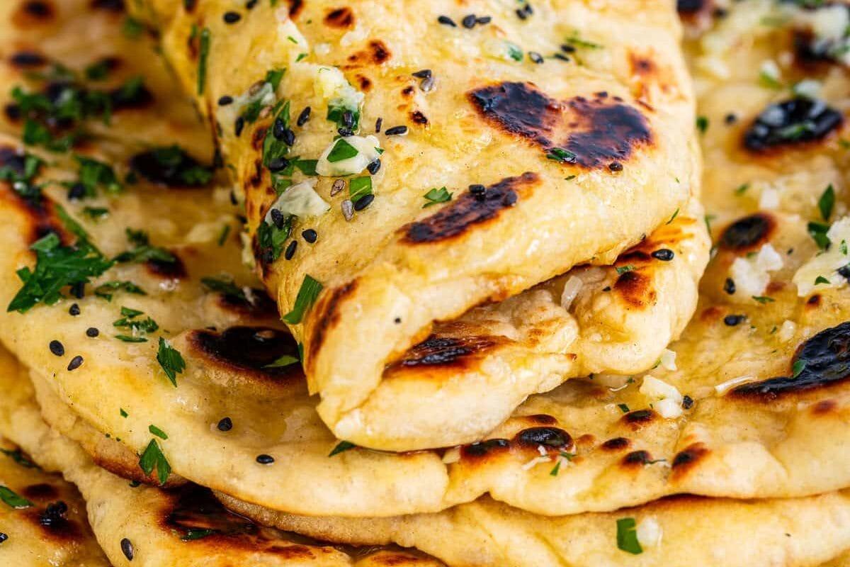 Garlic Naan (Fluffy, Chewy and Foolproof!)