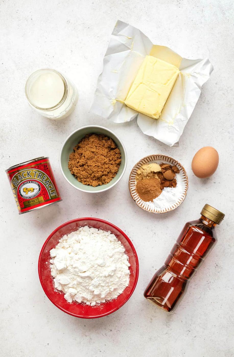 Ginger Cake Ingredients