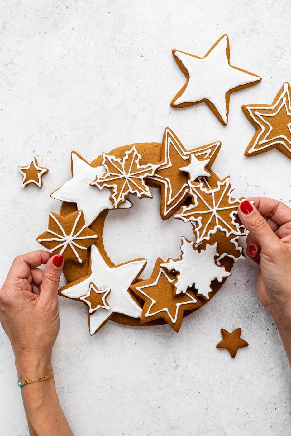 Gingerbread Cookie Wreath