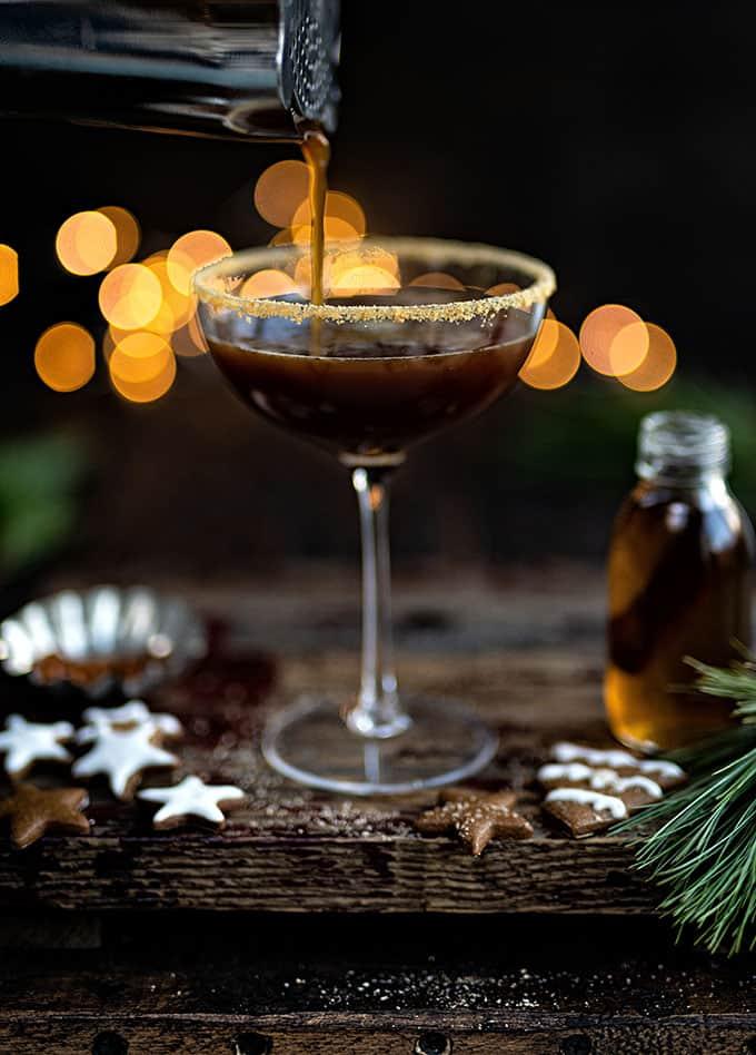 Gingerbread Espresso Martini