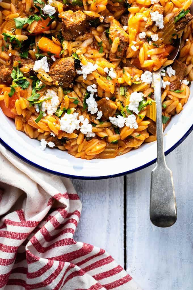 Greek Lamb Giouvetsi