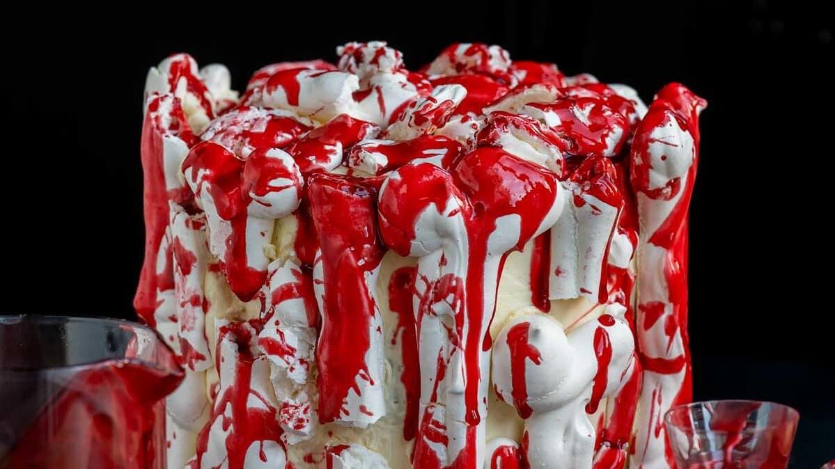Halloween Bone Cake