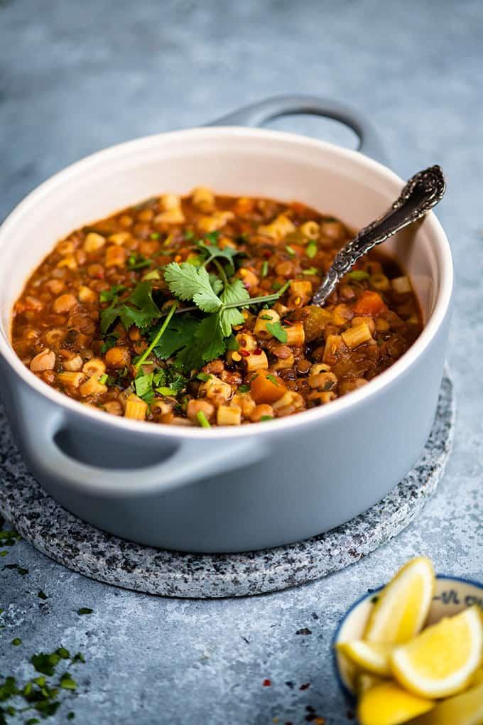 Moroccan Harira soup | Vegan