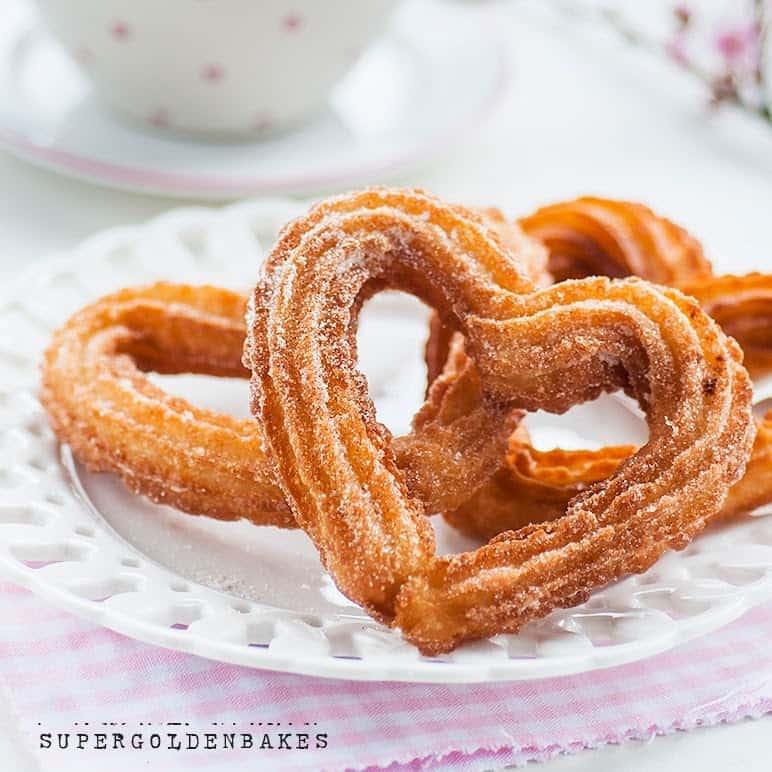 Heart Shaped Churros