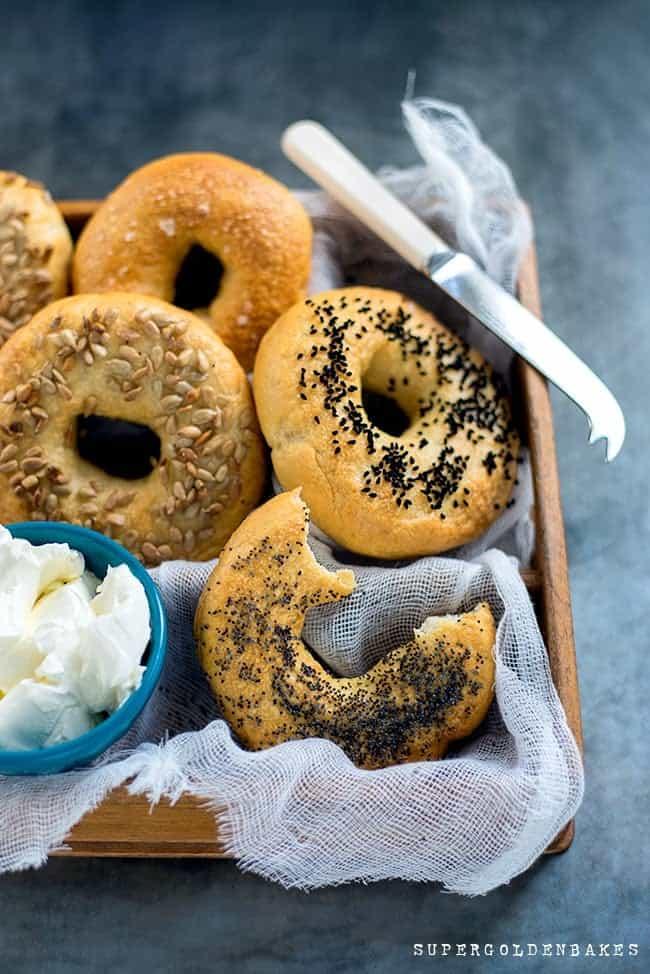 Homemade New York Style Bagels
