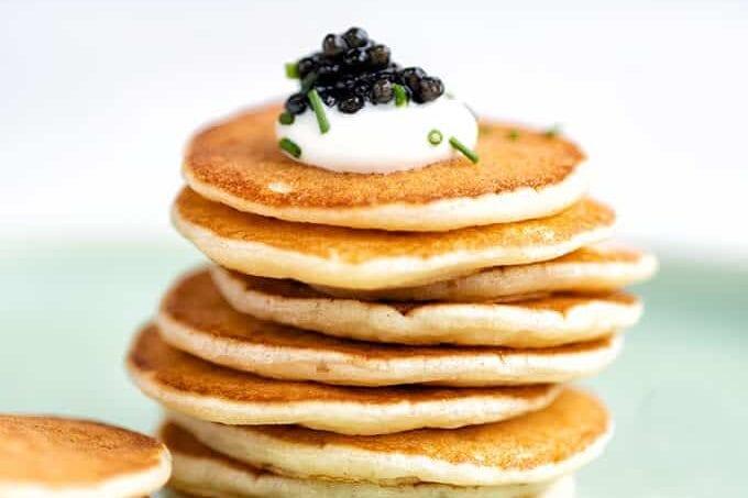 Easy Blini Recipe (Russian Pancake)