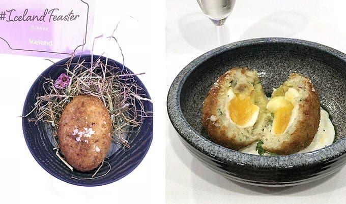 Scotch egg fishcake