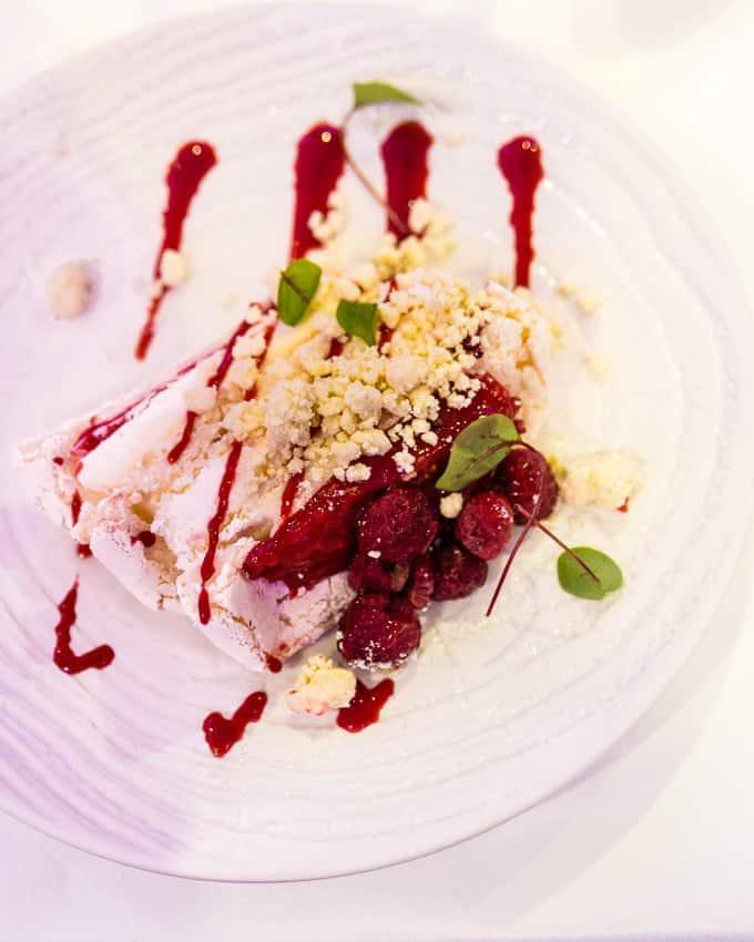 Iceland luxury layered pavlova