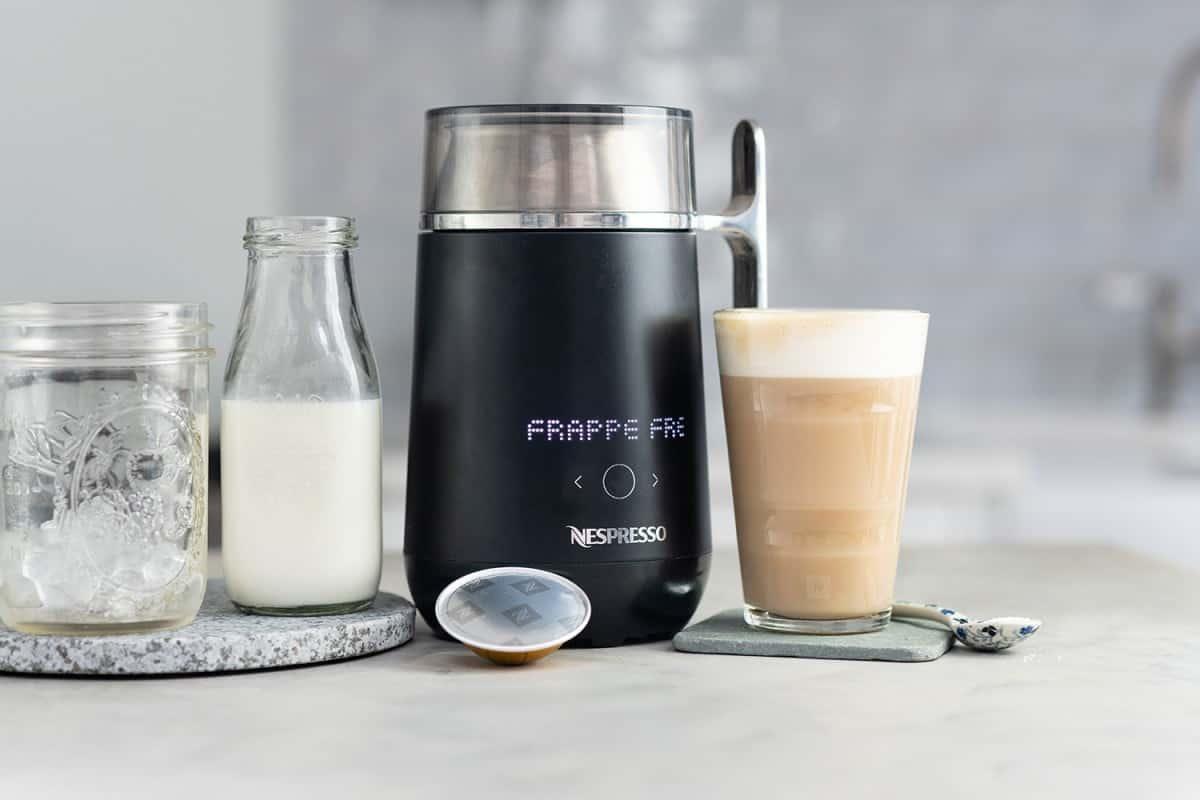 Frappé Freddo using the Nespresso Barista Coffee and Milk recipe maker
