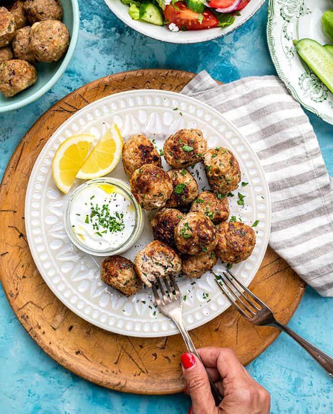 Keftedes – Greek Meatballs