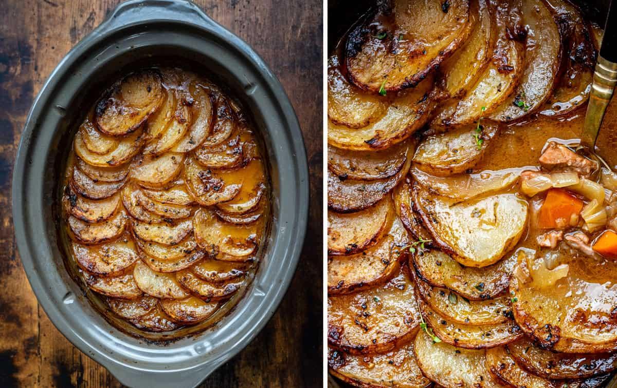 Lamb Hotpot collage