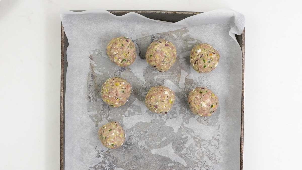 Greek Lamb Meatballs 5