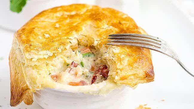 Lobster Pot Pie (Easy, Creamy and So Delicious!)