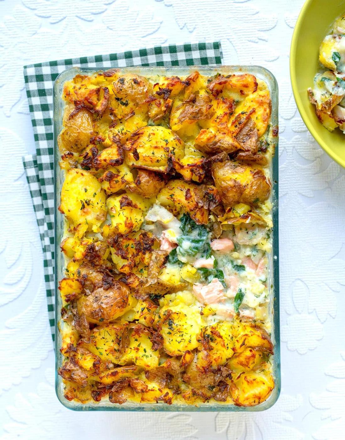 Mary Berry Fish Pie With Crushed Potato Topping