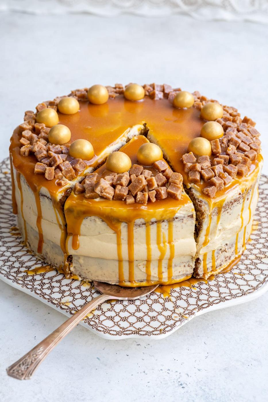 Mary Berry Salted Caramel Cake