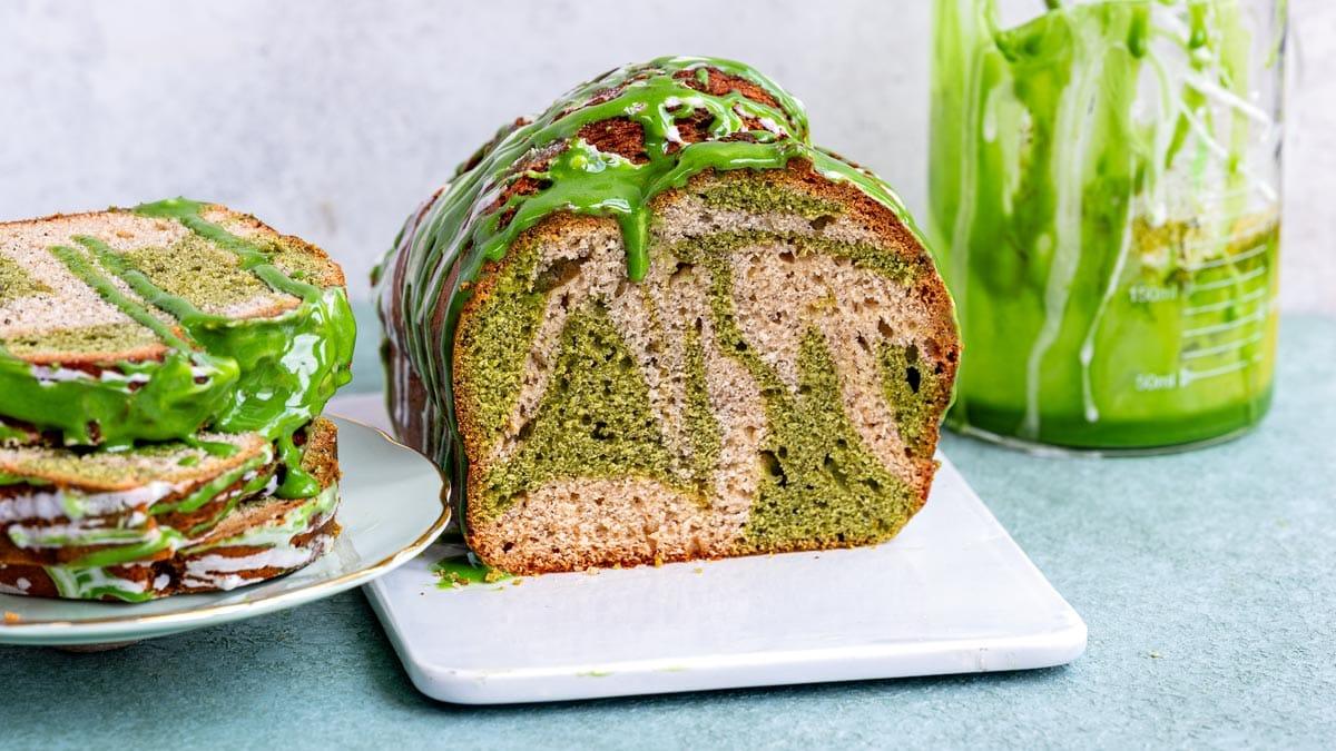 Matcha Banana Bread