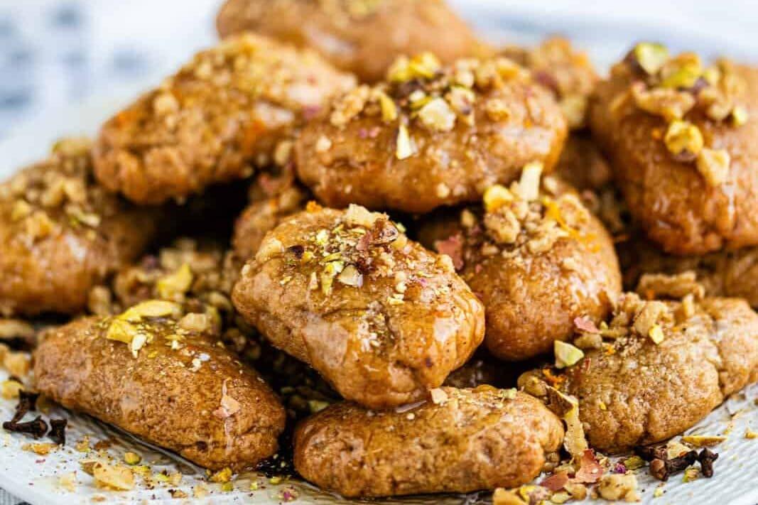 Melomakarona – Greek Honey Christmas Cookies