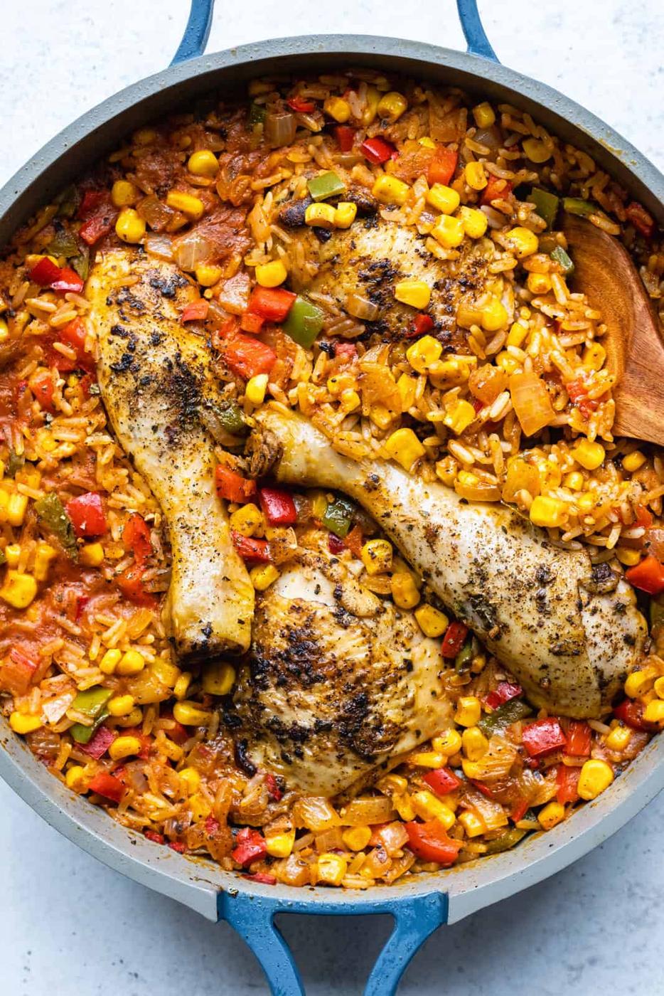 One Pot Mexican Chicken and Rice