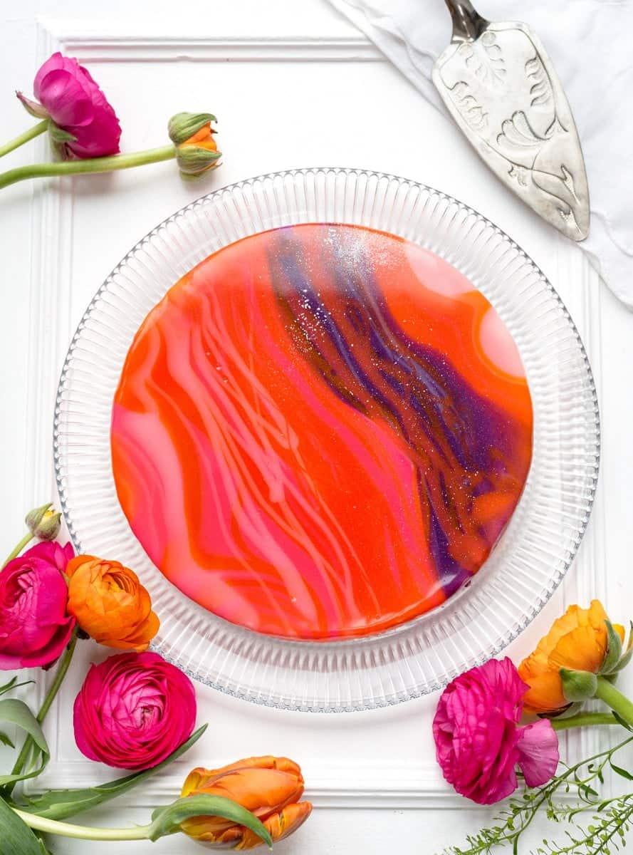 Mirror Glaze Cheesecake – Step-by-Step Tutorial