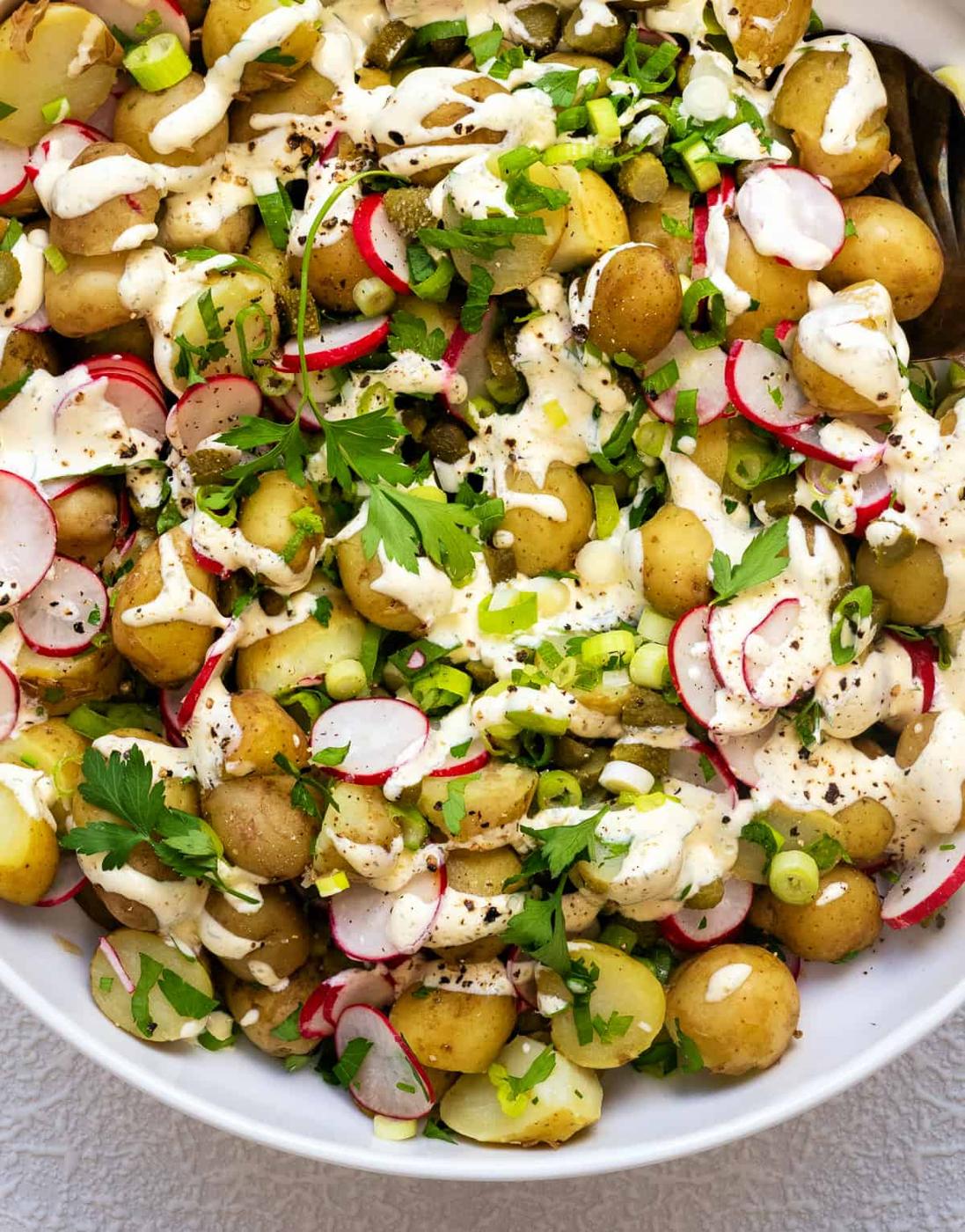 Healthy New Potato Salad