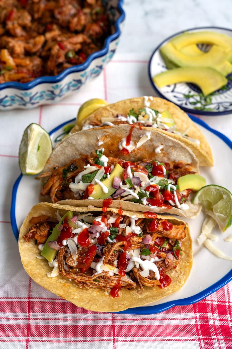 Next Level Air Fryer Chicken Tacos