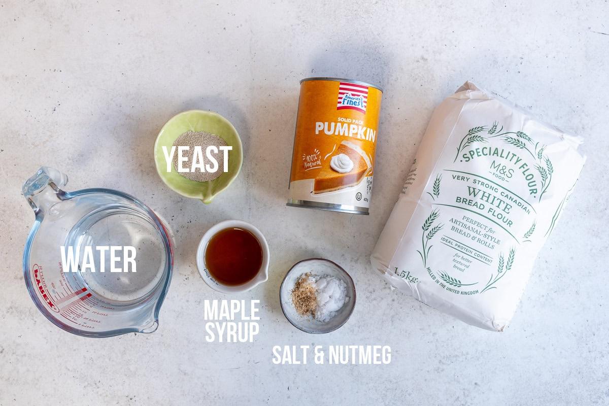 pumpkin bread ingredients
