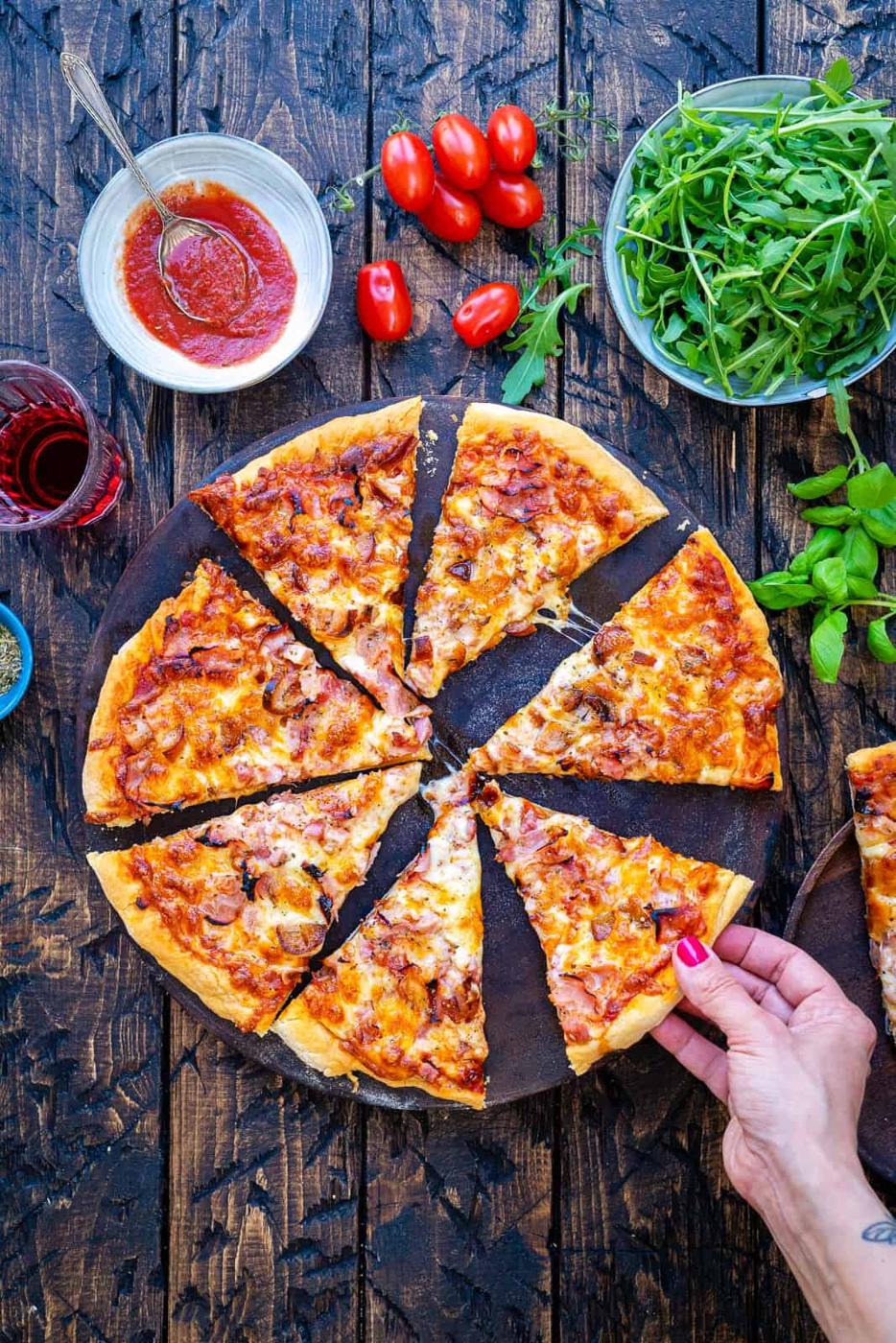 Quick and Easy No Yeast Pizza Dough